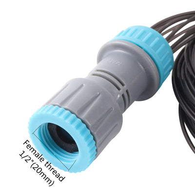 10-Head Adjustable Drip Irrigation Kit