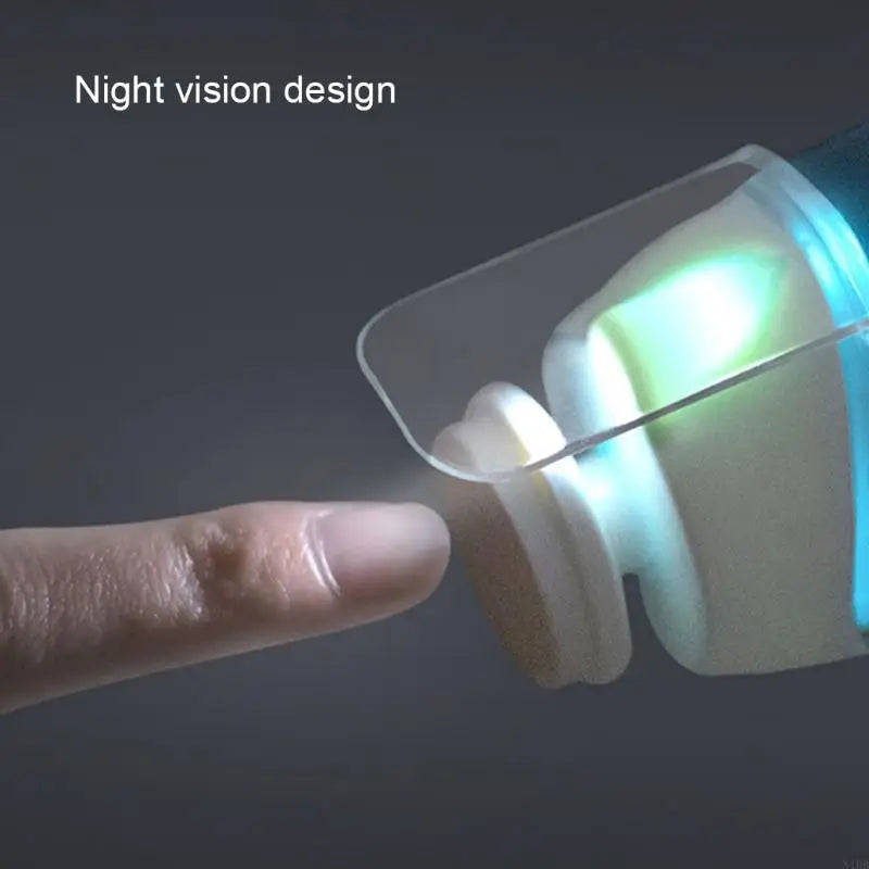 Electric Baby Nail File with LED Light