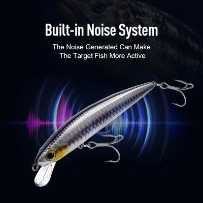 Suspending Minnow Fishing Lure