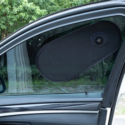 Car Side Window Adjustable Sunshade Sunscreen Cooling Does Not Block The Line of Sight Durable Sun Protection Black Sun Visor