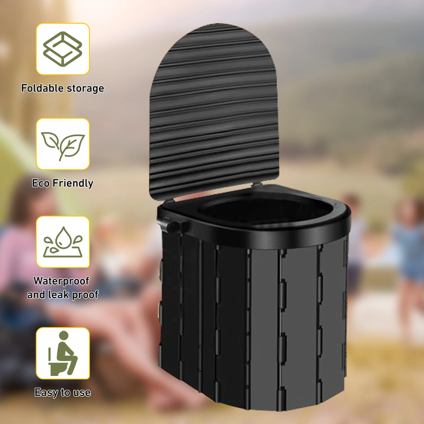 Portable Camping Toilet Tent