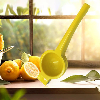 Lemon Squeezer Home Manual Lemon Squeezer Aluminum Alloy Portable Hand Pressed Citrus Orange Fruit Juicer Practical Kitchen Tool