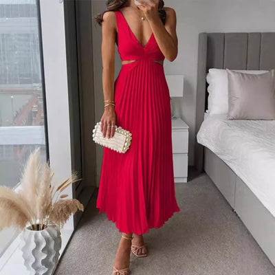 summer dress 2025 vestidos para mujer fashion hollow out dress sexy dresses party dress suspenders long dresses for woman