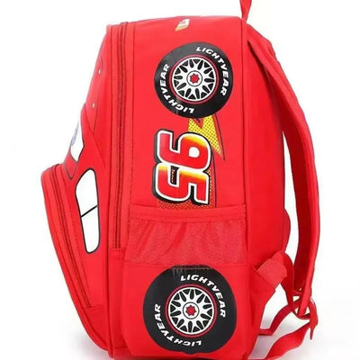 Kindergarten School Bag Cute Children's Backpack Cartoon Car Backpack Casual Preschool School Bag