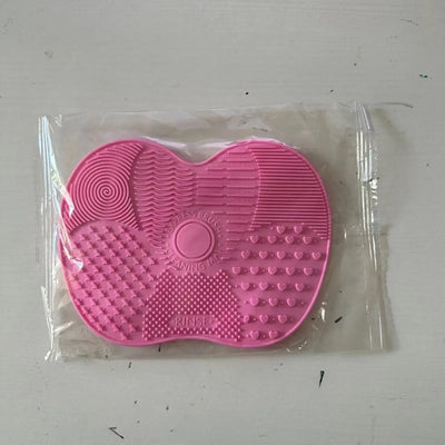 Silicone Apple-Shaped Brush Scrubbing Pad