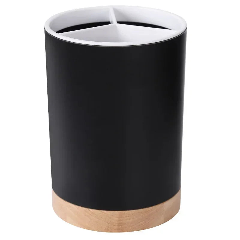 Plastic Utensil Holder – Detachable Cutlery Drainer for Spoons,