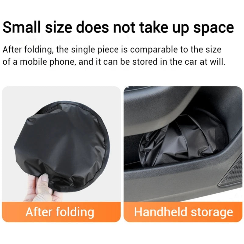 Car Side Window Sunshade 4-Layer Sun Block Film Cloth Sun Visor Summer UV Protection Window Curtain Car Sun Shade Cover