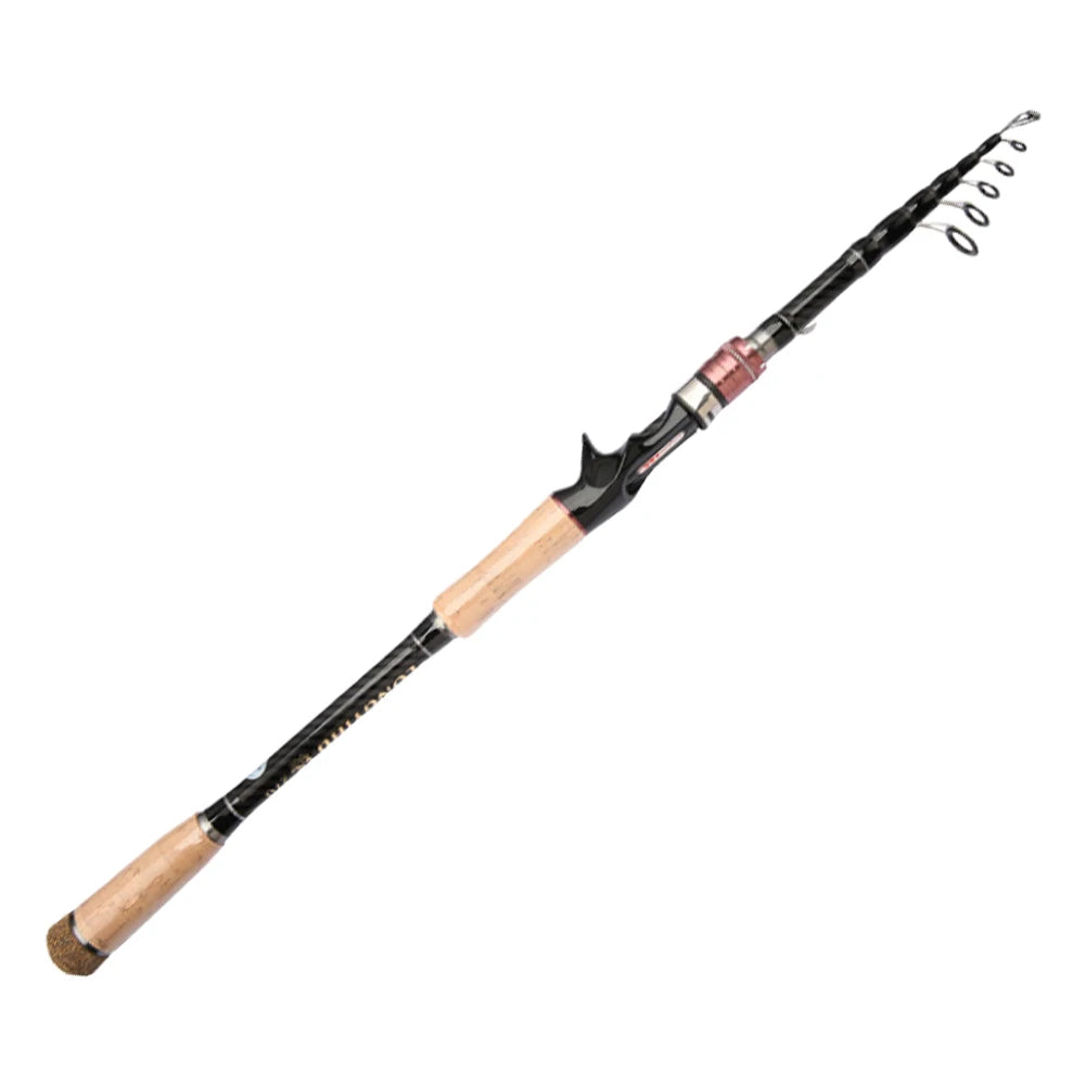 Carbon Telescopic Fishing Rod