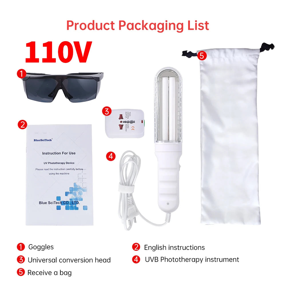 Skin Phototherapy Treatment Lamp