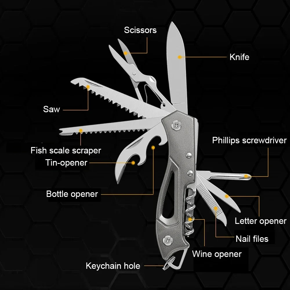 Outdoor Camp Multi-Tool Knife
