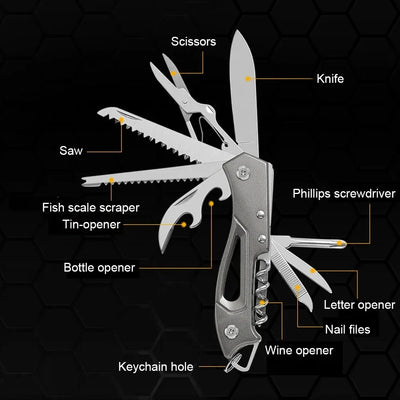 Outdoor Camp Multi-Tool Knife