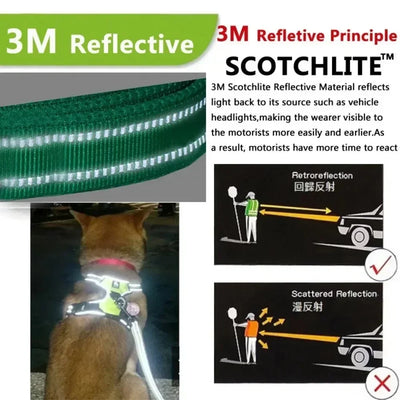 Dog Reflective Vest Chest Strap