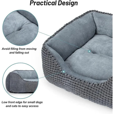 Orthopedic Rectangle Dog  Bed