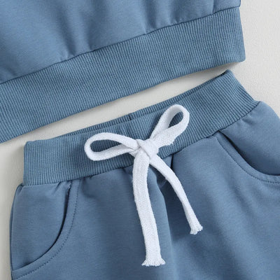 Baby Contrast Color Pant Sets