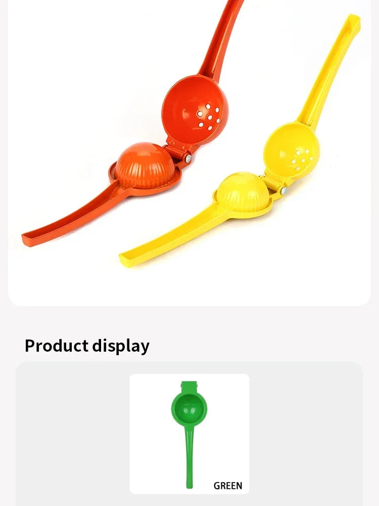 Lemon Squeezer Aluminum Alloy Hand Pressed Orange Fruit Juicer Home Manual Portable Practical Kitchen Tools Mini Blender