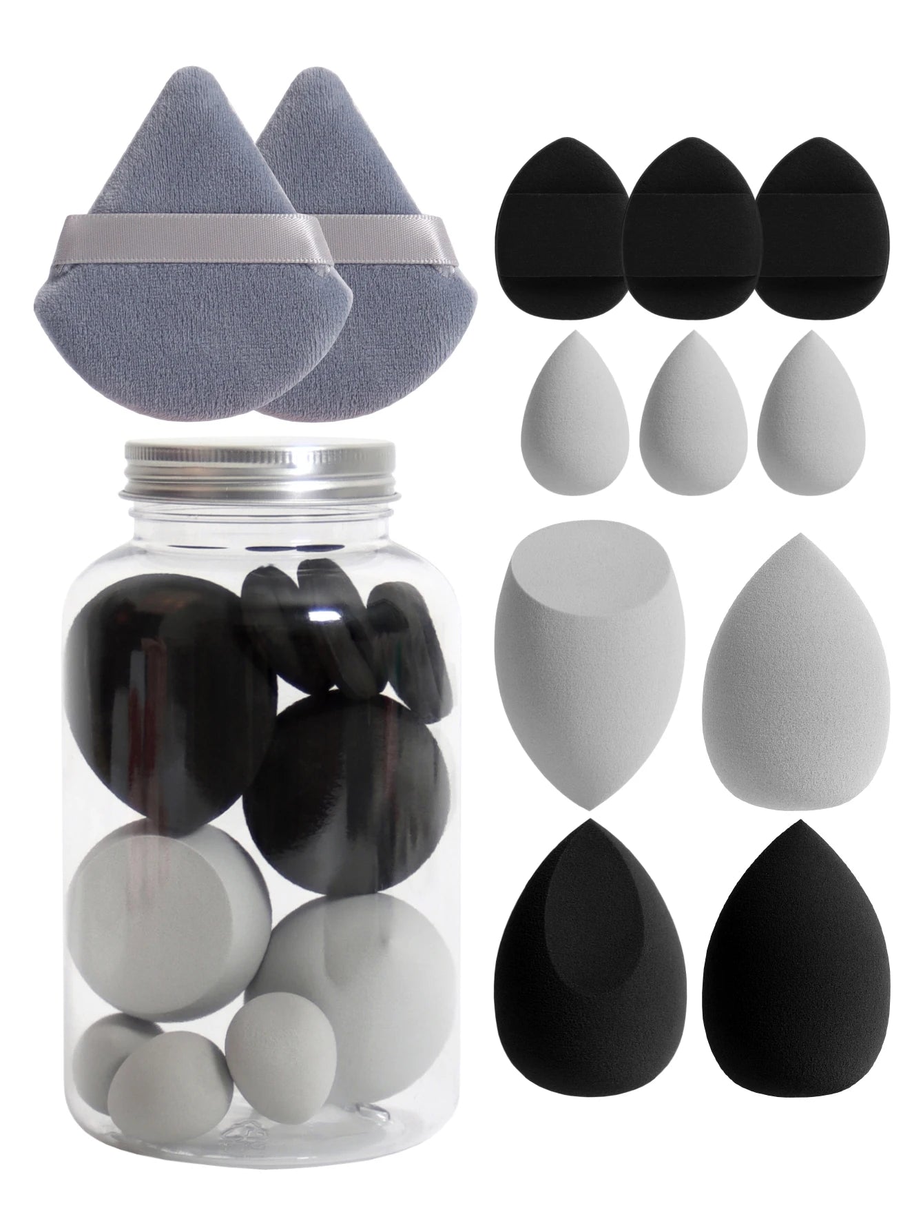 12-Piece Makeup Sponge Set