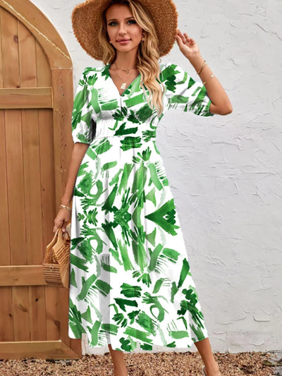 Women Summer Floral Long Dress,Fashion Women's Bohemian Dresses,Woman Clothing,Woman Clothes,Sundress,New In Dress 2025