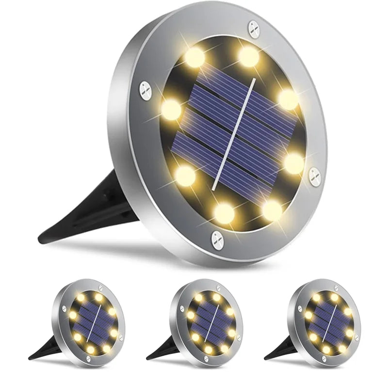 8 LED Landscape Lighting Pathway