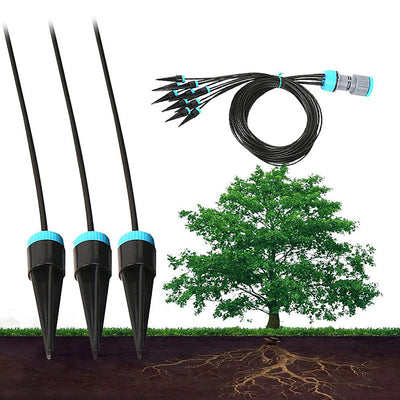 10-Head Adjustable Drip Irrigation Kit