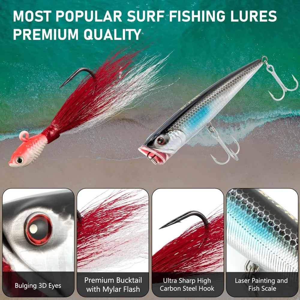 Saltwater Surf Fishing Rod