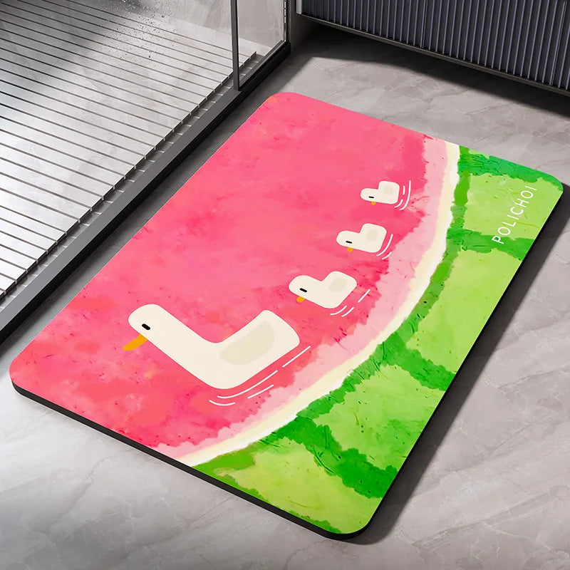 Super Absorbent Bathroom Rug Bath Mat