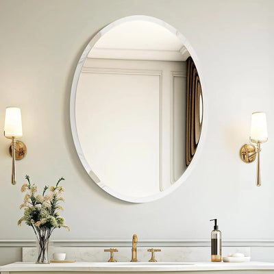 Bathroom Frameless Wall Mirror