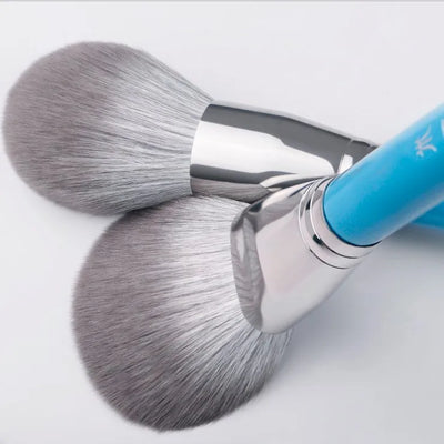 13-Piece Blue Makeup Brush Set