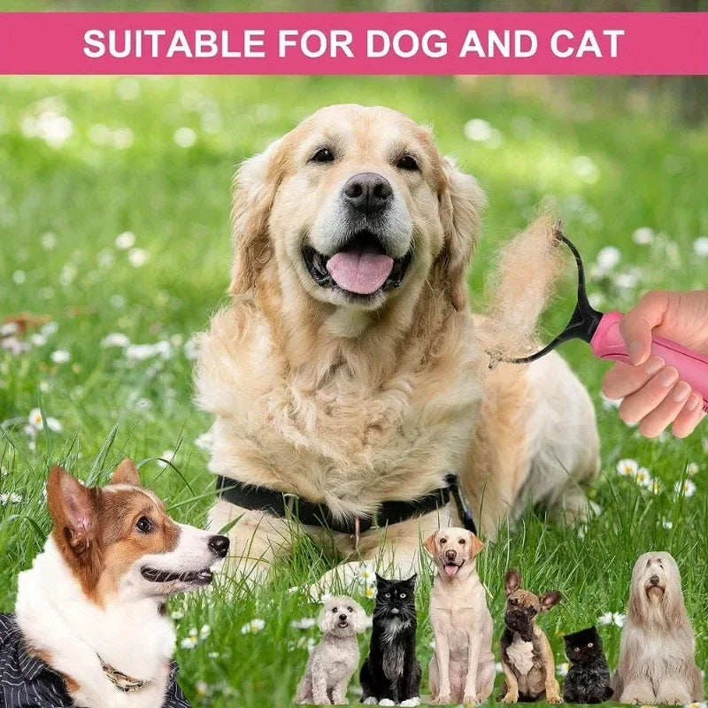 Dog Double-Sided Undercoat Rake Brush