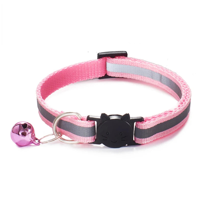 Effective Adjustable Cat Collar with Bell