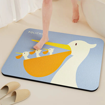 Super Absorbent Bathroom Rug Bath Mat