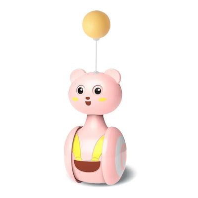 Rolling Feather Teaser Cat Toy