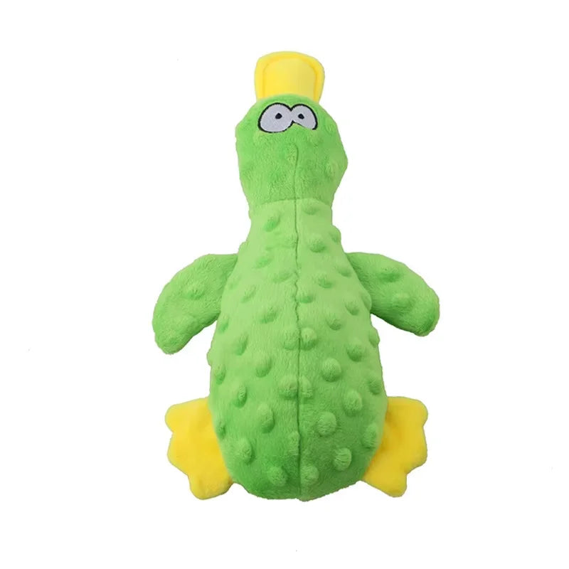 Plush Squeaky Duck Dog Toy