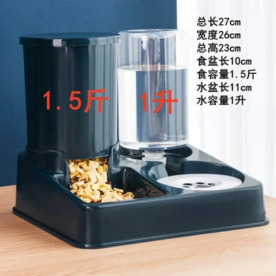 2-in-1 Automatic Cat Feeder