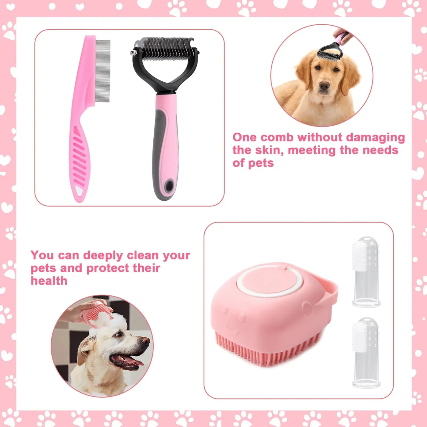 8-Piece Dog Grooming Set