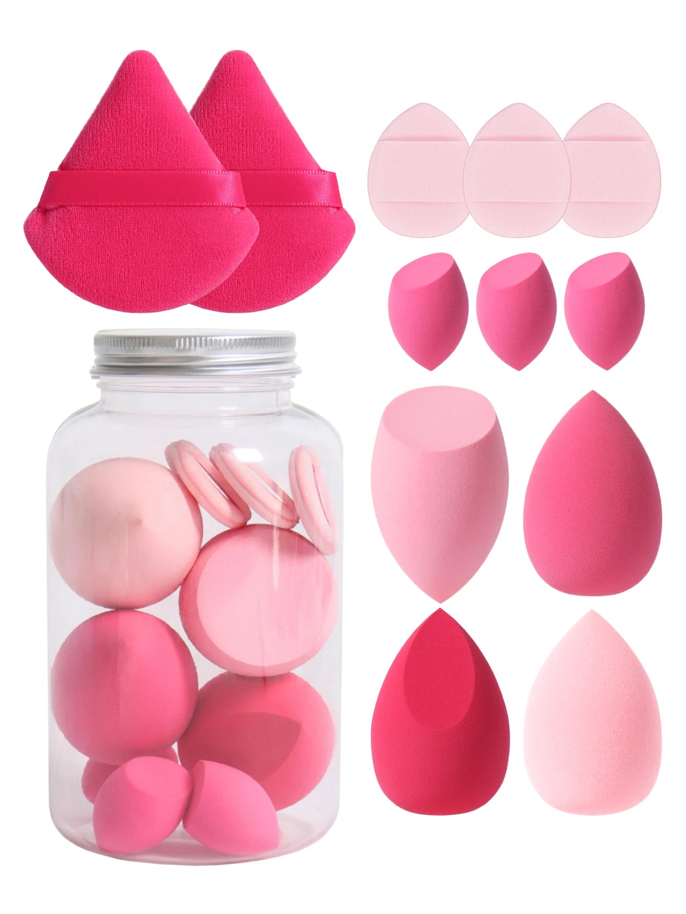 12-Piece Makeup Sponge Set