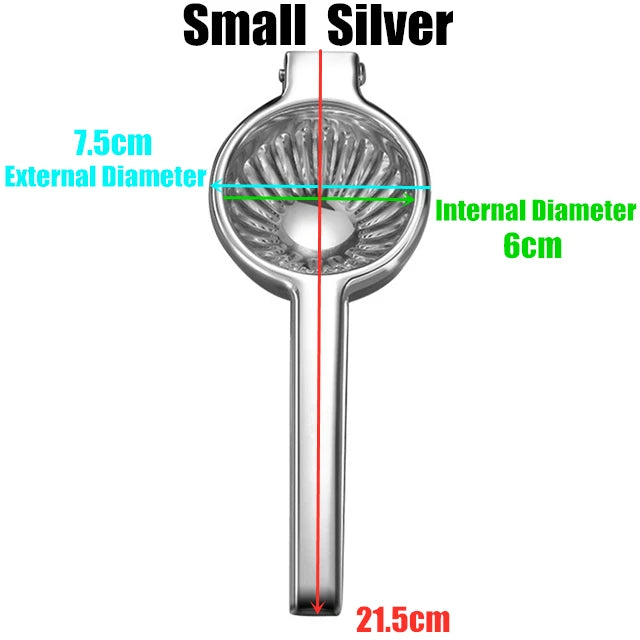 Manual Lemon Squeezer Aluminum Alloy Hand Pressed Orange Fruit Juicer Portable Kitchen Tools Mini Blender Gold/Copper/Black