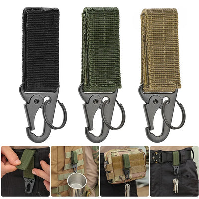 Tactical Nylon Webbing Carabiner