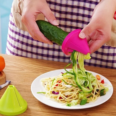 Manual Rotating Spiral Vegetable Peeler