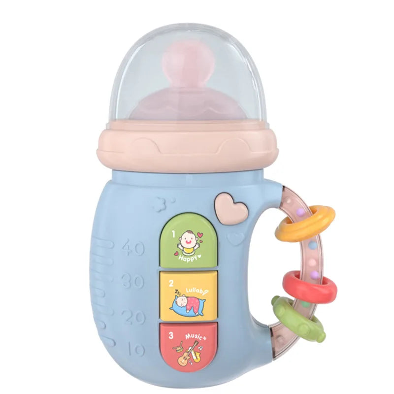 Baby Musical Bottle Teether Rattle Toy