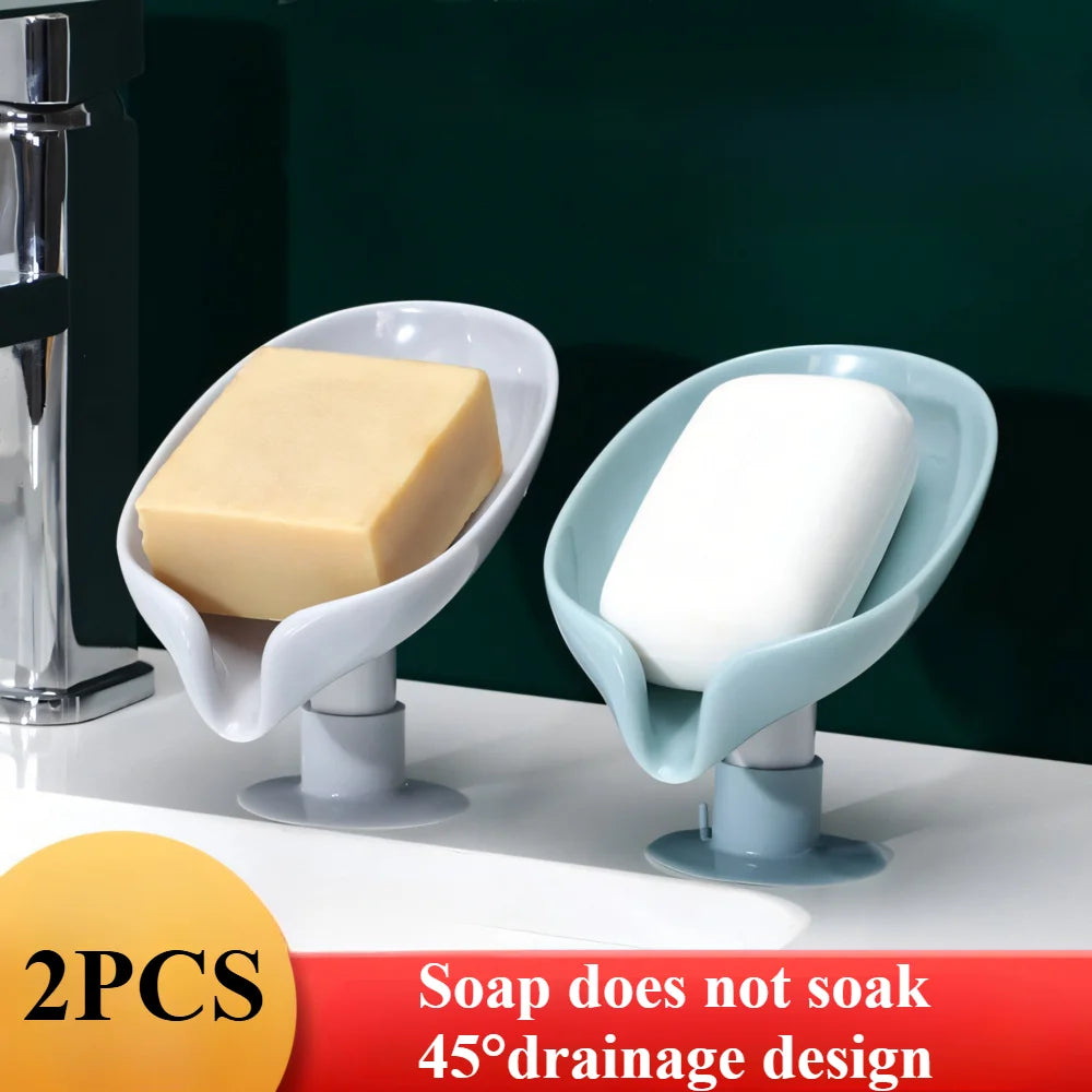 Leaf Shape Shower Soap Box