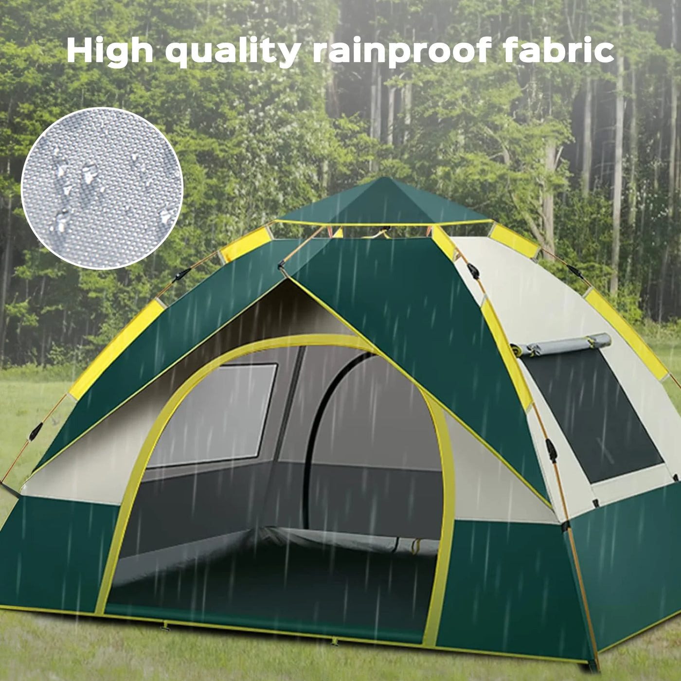 Quick-Opening 2-Person Camping Tent