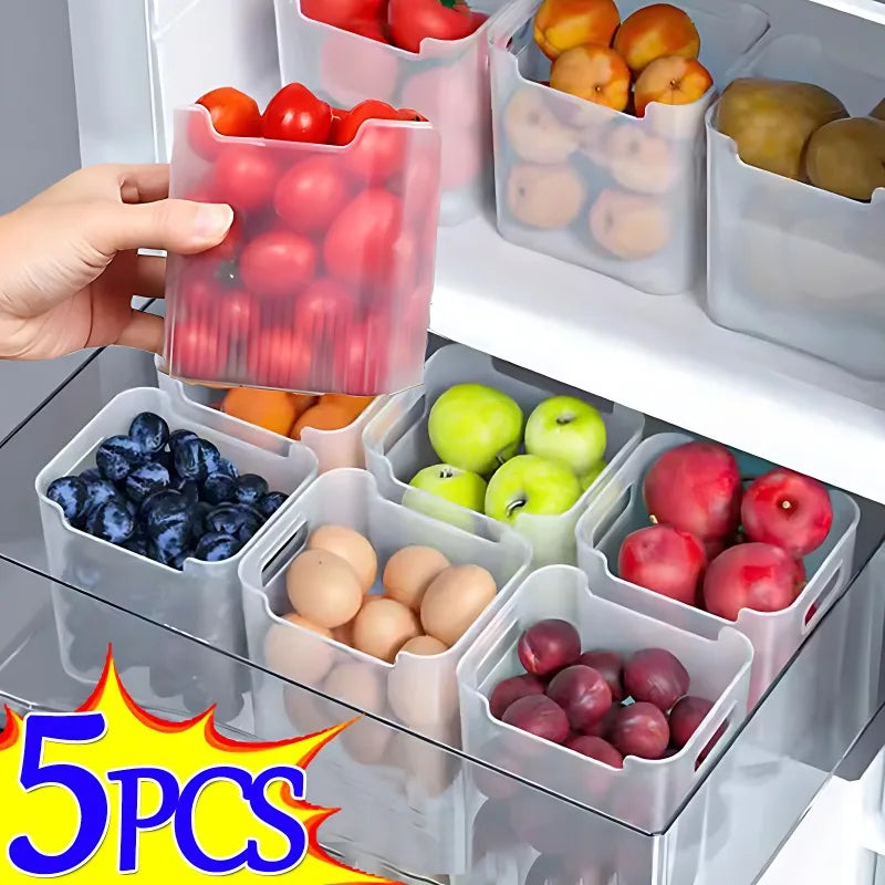 1/5 PCS Refrigerator Storage Boxes