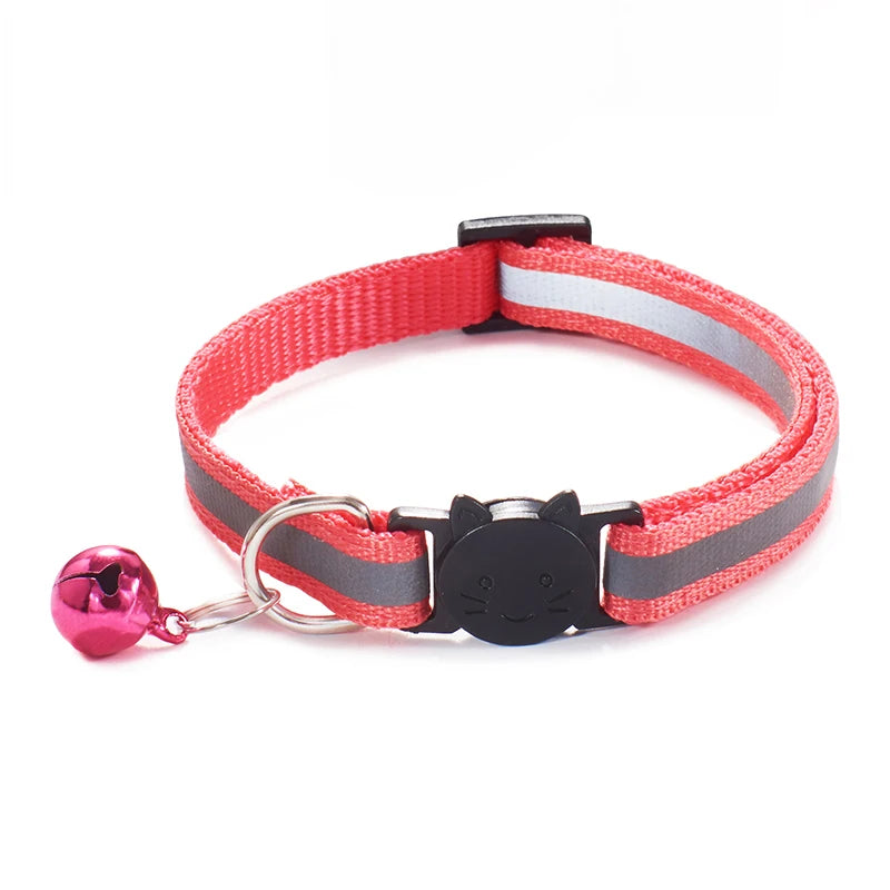 Effective Adjustable Cat Collar with Bell