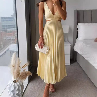 summer dress 2025 vestidos para mujer fashion hollow out dress sexy dresses party dress suspenders long dresses for woman