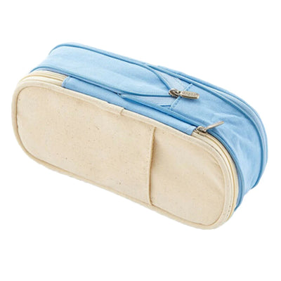 School Supplies Pencil Bag Portable Simple Aesthetic Pencil Organiser Back To School Present Simple Style Zipper Cute Stationery