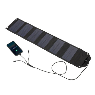 Foldable Solar Panel Charger Power Bank