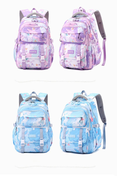 Middle School Student Backpack Children Set School Bags for Girls Kids Schoolbags Waterproof Book Bag With Lunch Bag Pencil case