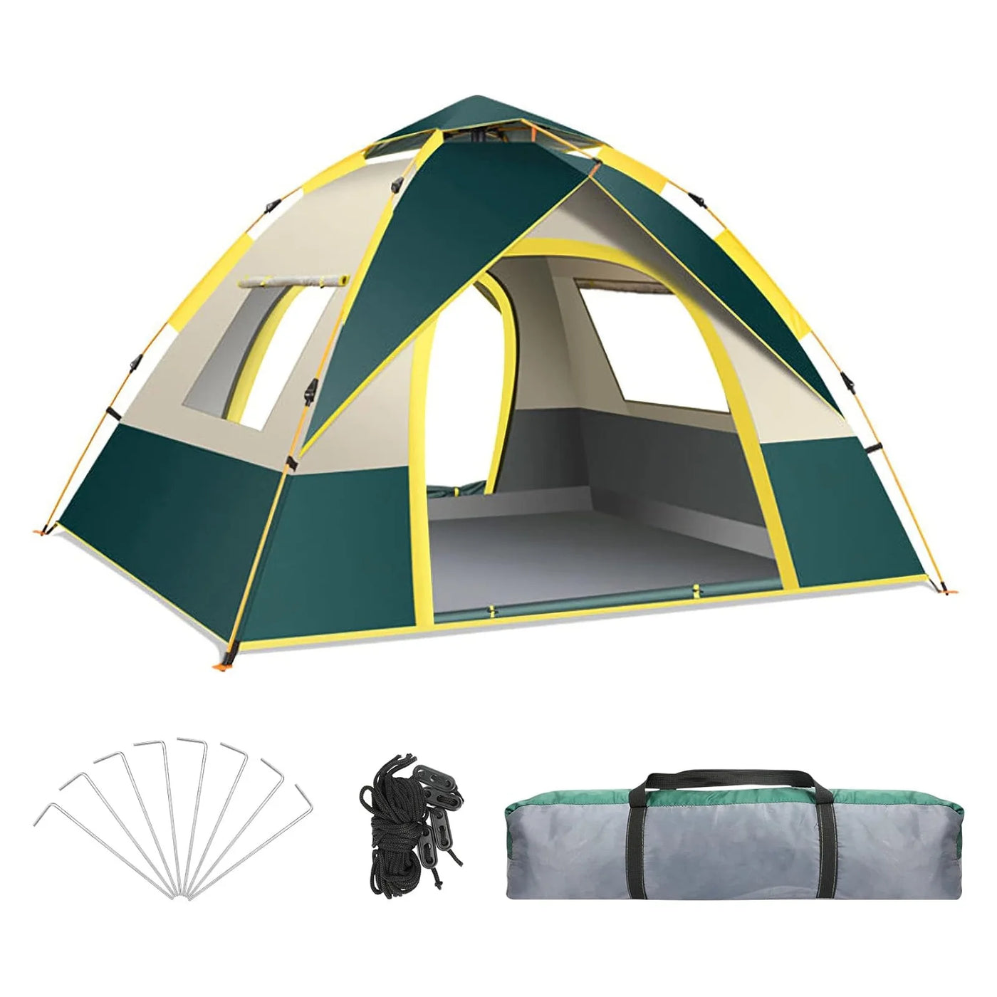 Quick-Opening 2-Person Camping Tent