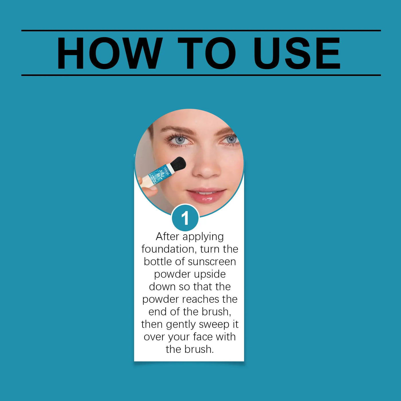 SPF50 Sunscreen Loose Powder Covering Pore Oil Control Translucent Matte Sunblock Waterproof Full Coverage Makeup Setting Powder