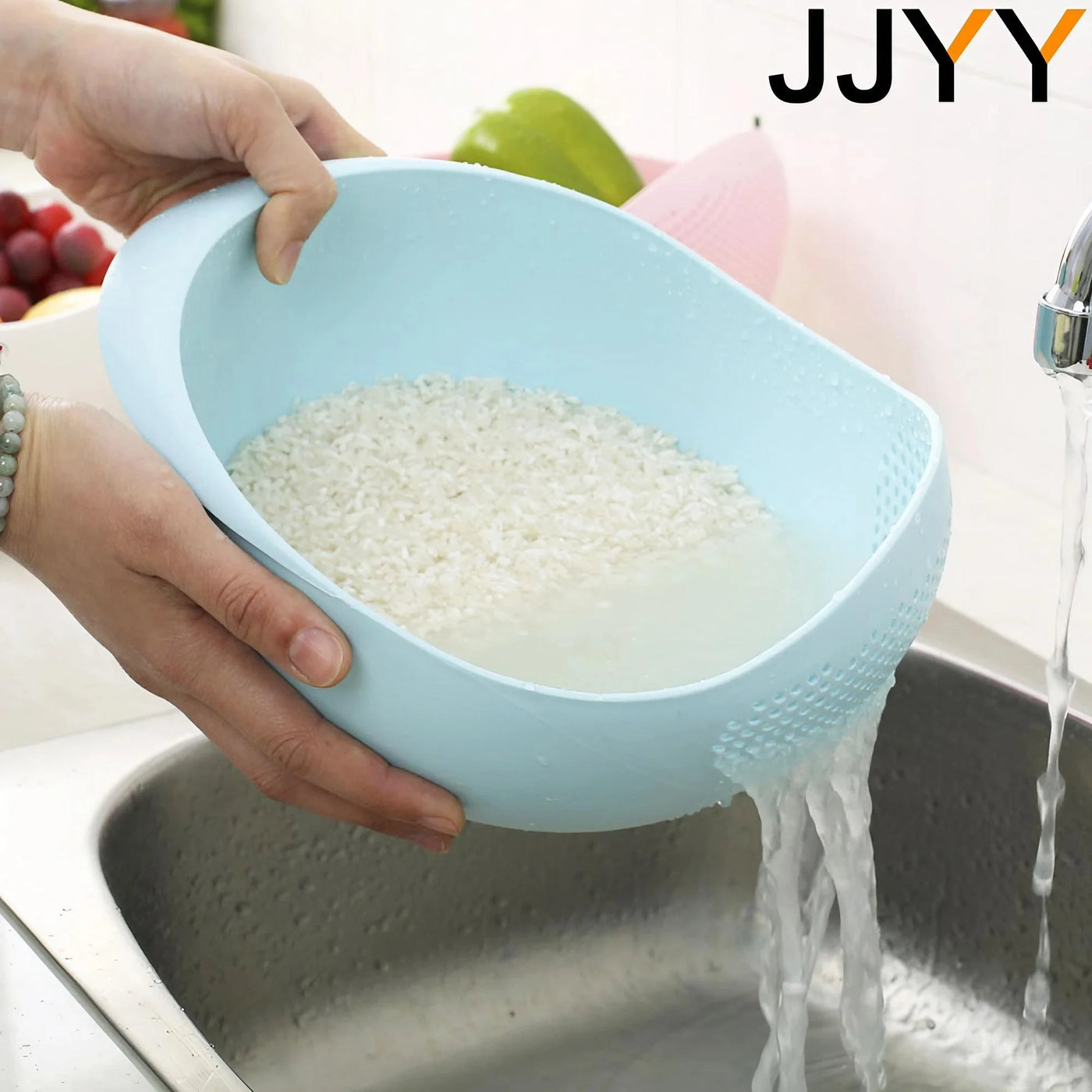 Plastic Rice Washing Colander